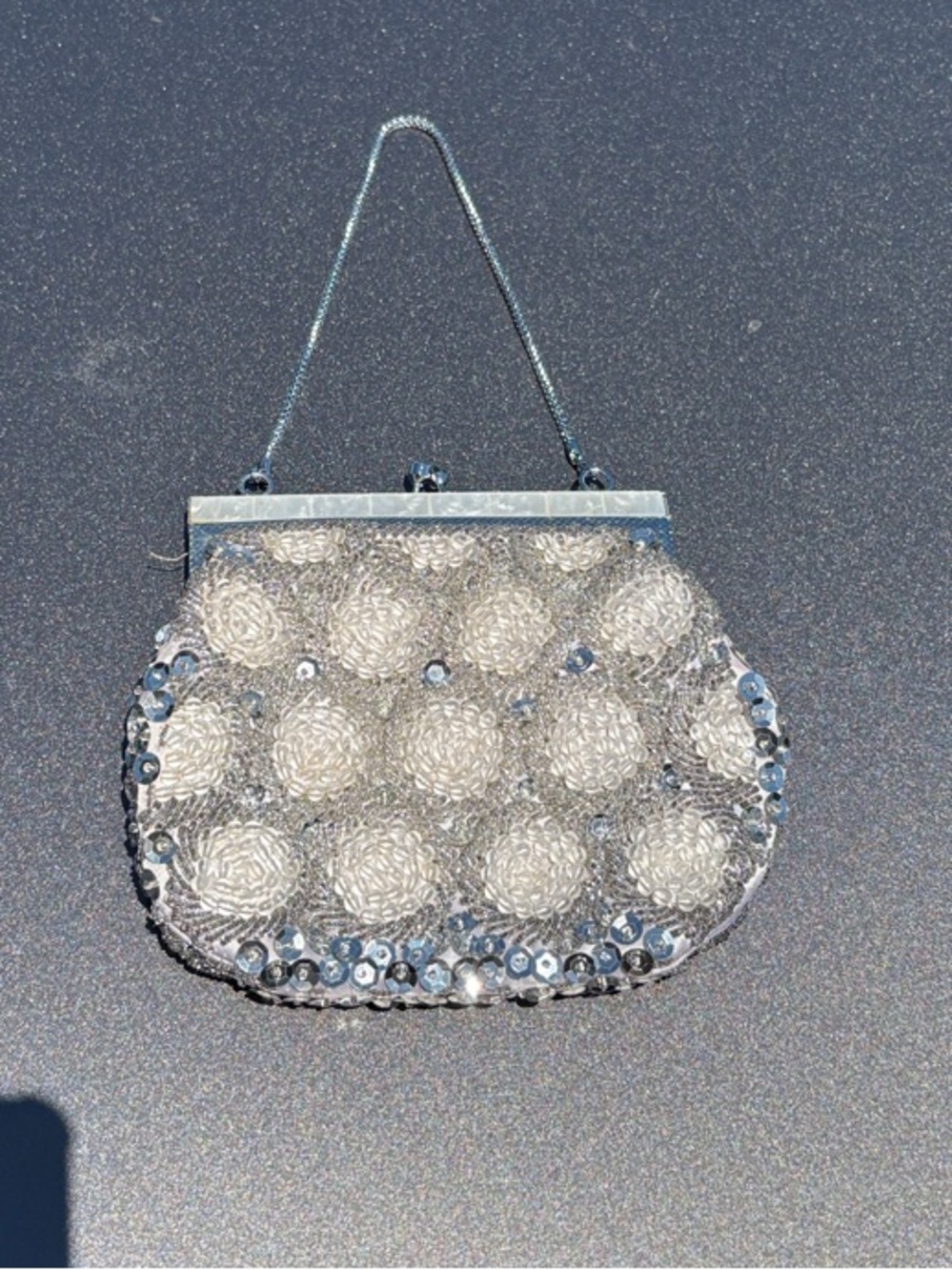 Vintage Pre-owned Beaded Evening Bag